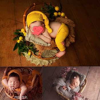 ニューボーンフォト用　ラタン製椅子 Amazon.co.jp: ニューボーンフォト 新生児 おくるみ 小道具